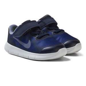 Nike Free RN 2017 Binary Blue Toddler Boy's Shoes
